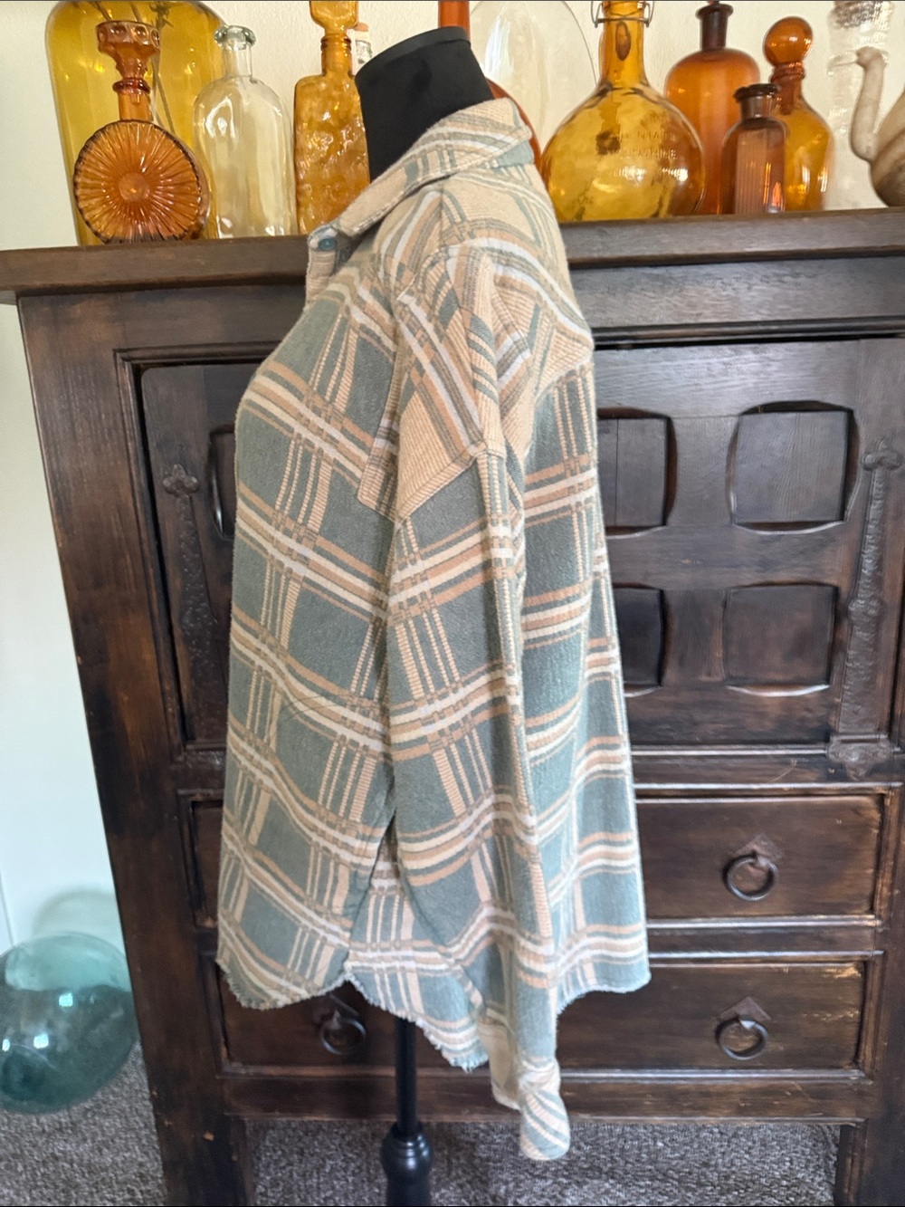 We The Free Arizona Sky Jacquard Plaid Shirt - Picture 6 of 12
